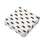 Sleeping Rottweiler Pattern Print Outdoor Seat Cushion Cover