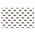 Sleeping Rottweiler Pattern Print Polyester Doormat