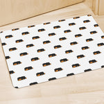 Sleeping Rottweiler Pattern Print Polyester Doormat