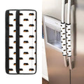 Sleeping Rottweiler Pattern Print Refrigerator Handle Covers