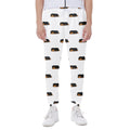 Sleeping Rottweiler Pattern Print Joggers
