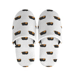 Sleeping Rottweiler Pattern Print Slippers
