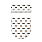 Sleeping Rottweiler Pattern Print Toilet Lid And Tank Cover Set