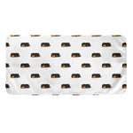 Sleeping Rottweiler Pattern Print Towel