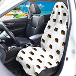 Sleeping Rottweiler Pattern Print Waterproof Car Seat Cover