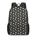 Sleeping Sheep Pattern Print 17 Inch Backpack