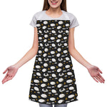 Sleeping Sheep Pattern Print Adjustable Apron