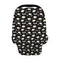 Sleeping Sheep Pattern Print Baby Seat Cover