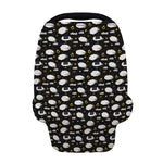 Sleeping Sheep Pattern Print Baby Seat Cover
