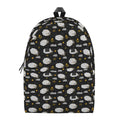 Sleeping Sheep Pattern Print School Backpack