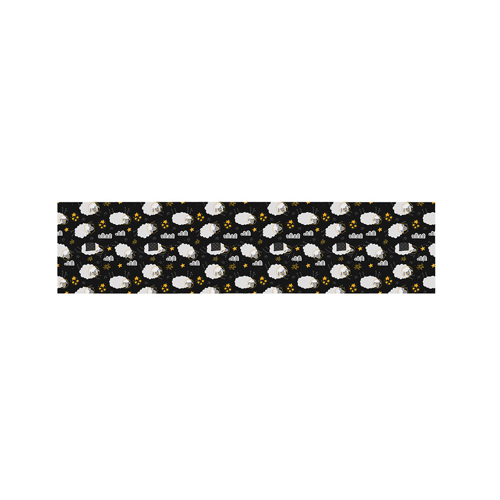 Sleeping Sheep Pattern Print Bed Runner