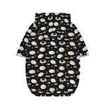 Sleeping Sheep Pattern Print Dog Zip Up Hoodie