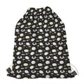 Sleeping Sheep Pattern Print Drawstring Bag