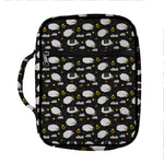 Sleeping Sheep Pattern Print Front Pocket Bible Bag