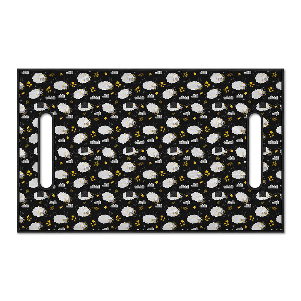 Sleeping Sheep Pattern Print Golf Cart Seat Cover