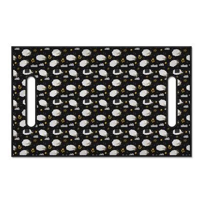 Sleeping Sheep Pattern Print Golf Cart Seat Cover