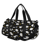 Sleeping Sheep Pattern Print Gym Bag