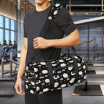 Sleeping Sheep Pattern Print Gym Bag