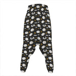 Sleeping Sheep Pattern Print Hammer Pants