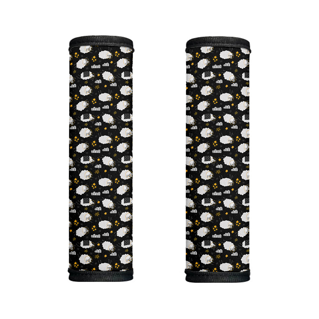 Sleeping Sheep Pattern Print Handle Covers