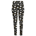 Sleeping Sheep Pattern Print High-Waisted Pocket Leggings