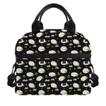 Sleeping Sheep Pattern Print Insulated Lunch Bag