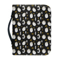 Sleeping Sheep Pattern Print Leather Bible Cover