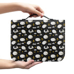 Sleeping Sheep Pattern Print Leather Bible Cover