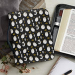 Sleeping Sheep Pattern Print Leather Bible Cover