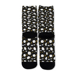 Sleeping Sheep Pattern Print Long Socks