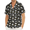 Sleeping Sheep Pattern Print Men's Deep V-Neck Shirt