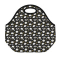 Sleeping Sheep Pattern Print Neoprene Lunch Bag