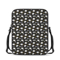 Sleeping Sheep Pattern Print Rectangular Crossbody Bag
