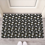 Sleeping Sheep Pattern Print Rubber Doormat