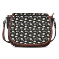 Sleeping Sheep Pattern Print Saddle Bag