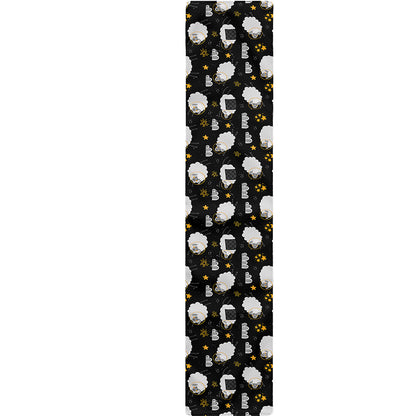 Sleeping Sheep Pattern Print Table Runner