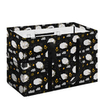 Sleeping Sheep Pattern Print Utility Tote Bag