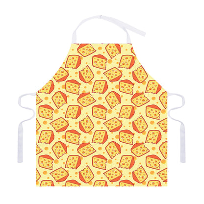 Slice Of Cheese Pattern Print Adjustable Apron