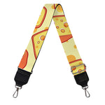 Slice Of Cheese Pattern Print Bag Strap