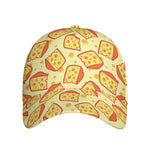 Slice Of Cheese Pattern Print Baseball Cap