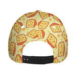 Slice Of Cheese Pattern Print Baseball Cap