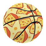 Slice Of Cheese Pattern Print Basketball