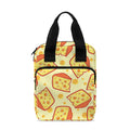 Slice Of Cheese Pattern Print Bible Tote Bag