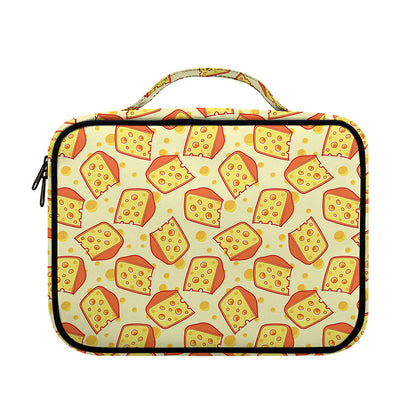Slice Of Cheese Pattern Print Briefcase Bible Bag