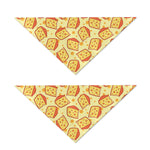 Slice Of Cheese Pattern Print Dog Bandana