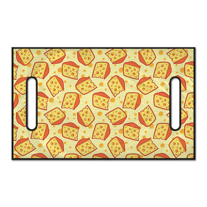 Slice Of Cheese Pattern Print Golf Cart Seat Cover