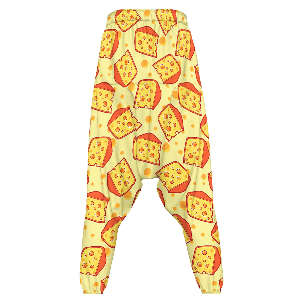 Slice Of Cheese Pattern Print Hammer Pants