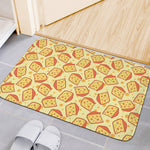 Slice Of Cheese Pattern Print Indoor Door Mat