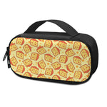 Slice Of Cheese Pattern Print Insulin Cooler Travel Case