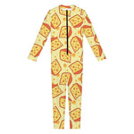 Slice Of Cheese Pattern Print Jumpsuit